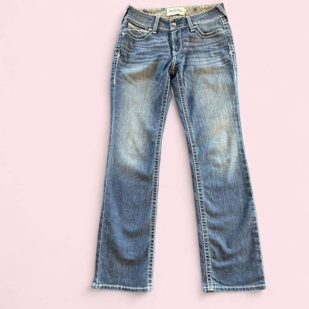 Ariat R.E.AL. Denim Mid-Rise Bootcut Jeans Size 28R